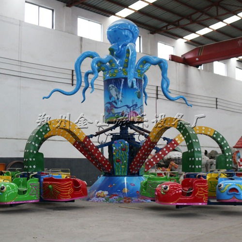 大型机械游乐设备 图 厂家推荐旋转大章鱼 旋转大章鱼